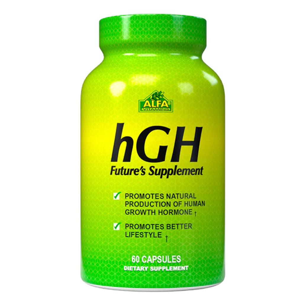 Alfa Vitamins, HGH, 60 Cápsulas