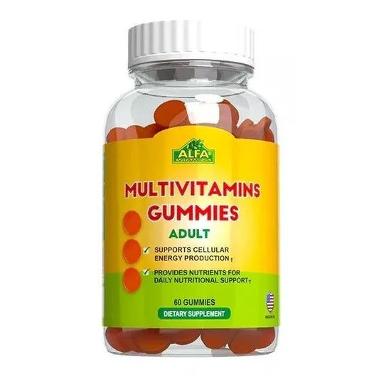 Alfa Vitamins, Multivitamínico en gomitas para adultos,  60 gomitas