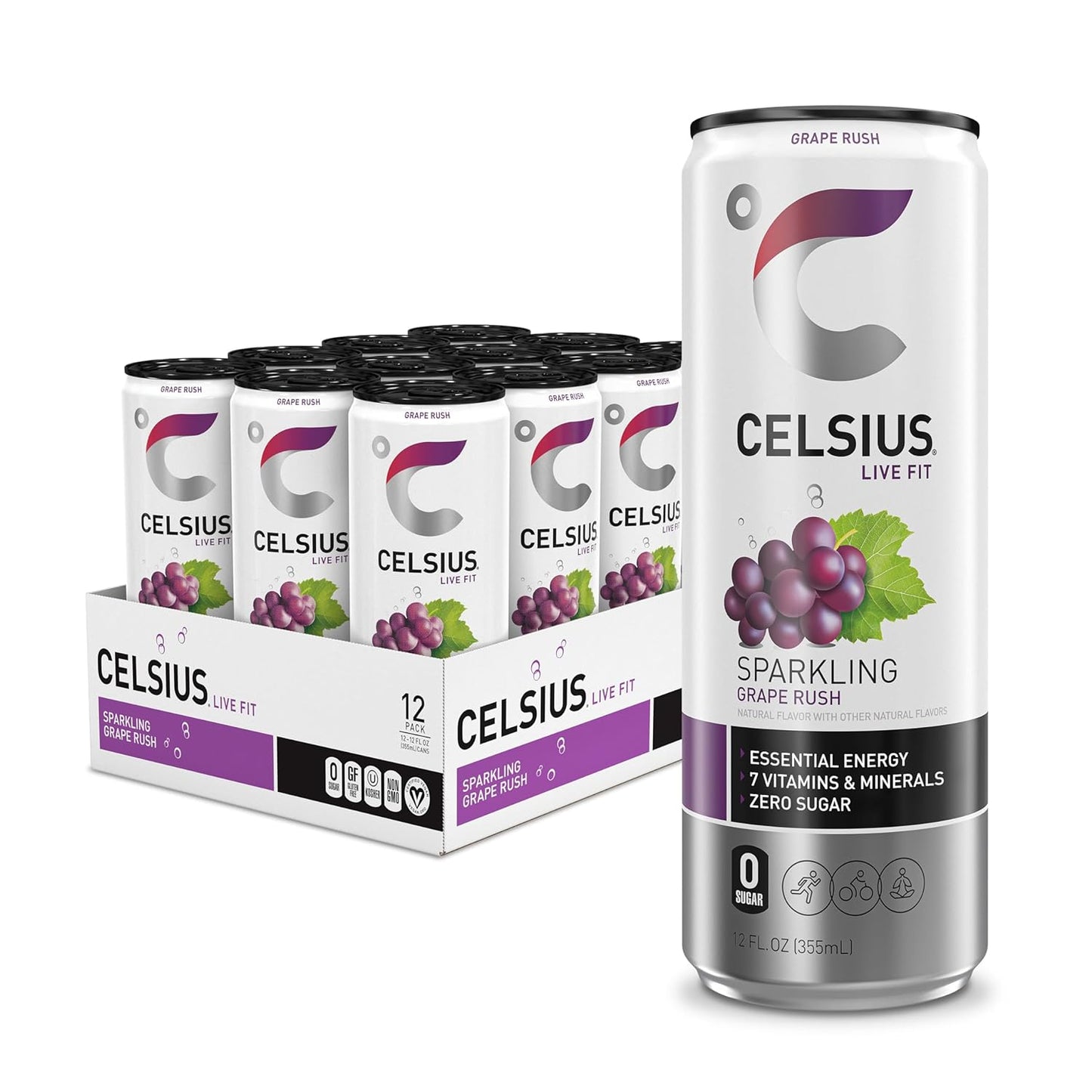 Celsius, Bebida energética, 12 latas