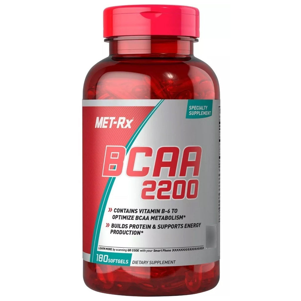 BCAA 2200 en cápsulas, Met-Rx, 45 servicios