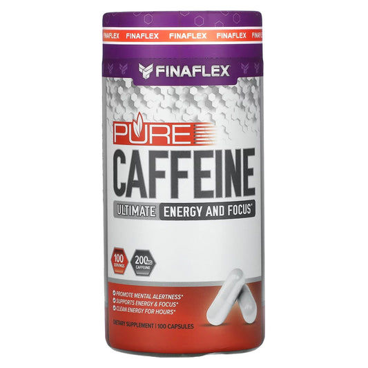 Finaflex, Pure Caffeine, 100 Cápsulas