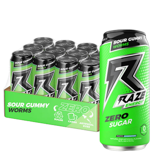 Raze, bebidas energeticas, 36 latas, 473ml