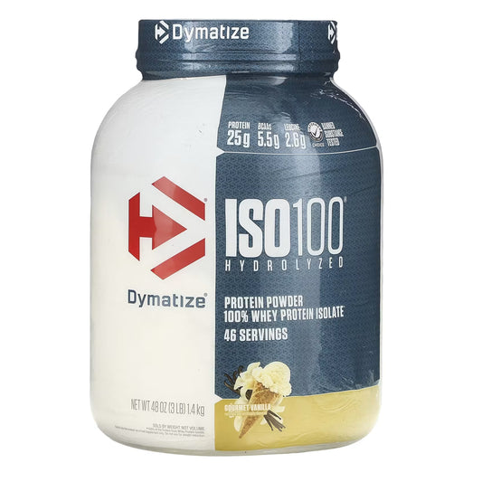 Dymatize, ISO100 Hydrolyzed, Protein Powder, 3LB, 46serv