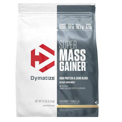 Dymatize, Super Mass Gainer, 12lb, 16serv