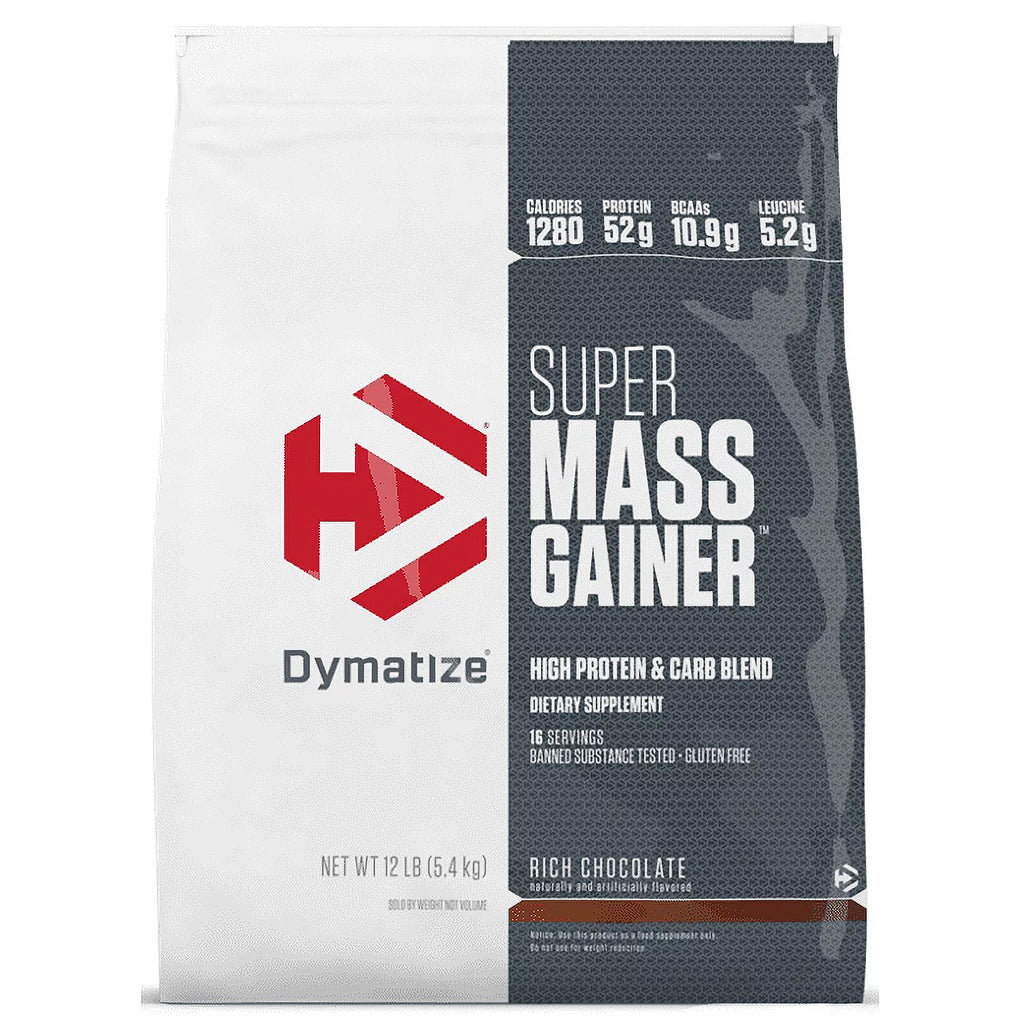 Dymatize, Super Mass Gainer, 12lb, 16serv