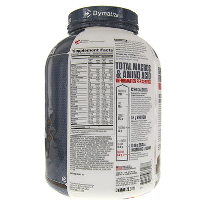 Dymatize, Super Mass Gainer, 6libras, 8serv