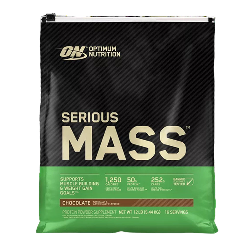 Optimum Nutrition, Serious Mass, Protein Powder, 12lb, 16serv