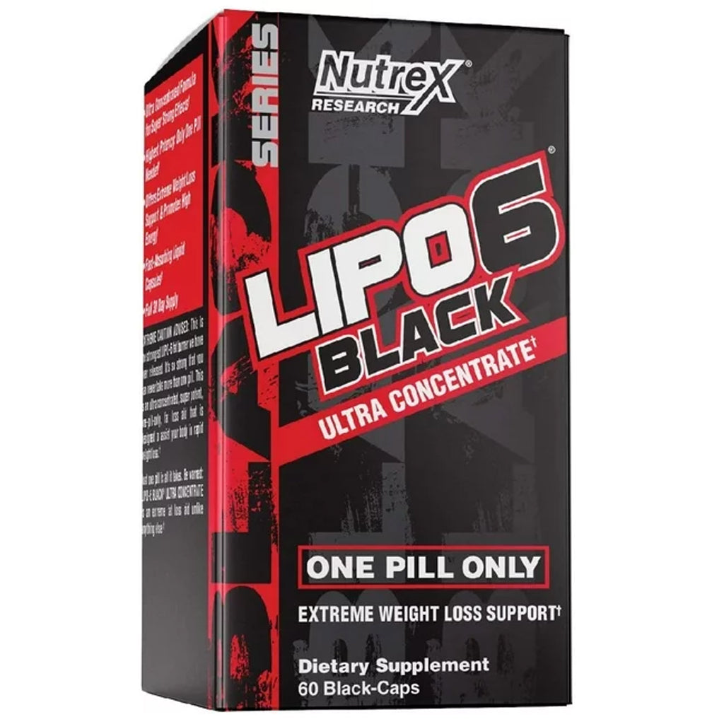 Nutrex, Lipo6 Black, 60cápsulas