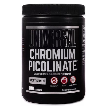 Universal Nutrition, Picolinato De Cromo, 100 Cápsulas