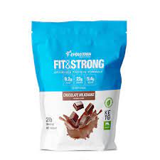 Proteína Evolution Fit and Strong Chocolate Milshake 2 Libras