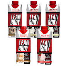 Caja de bebida de proteína Lean Body Cookies and Cream 12 und