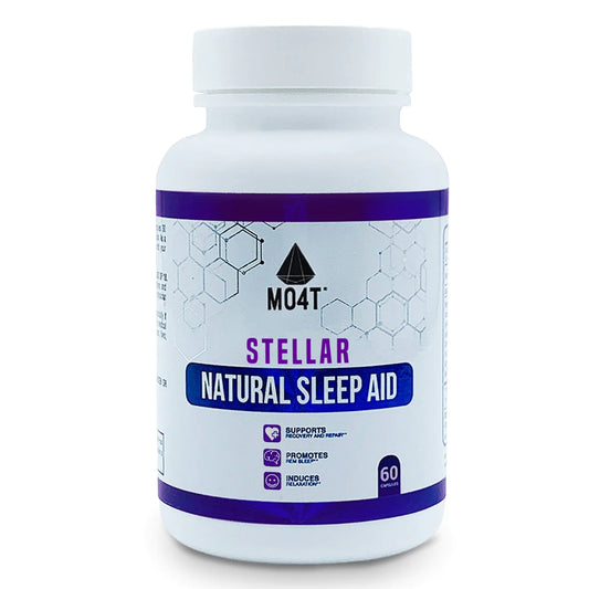 MO4T, Stellar Natural Sleep Aid  60 Cápsulas