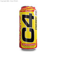 Lata de C4 Energy Cherry Starburst 473 ml